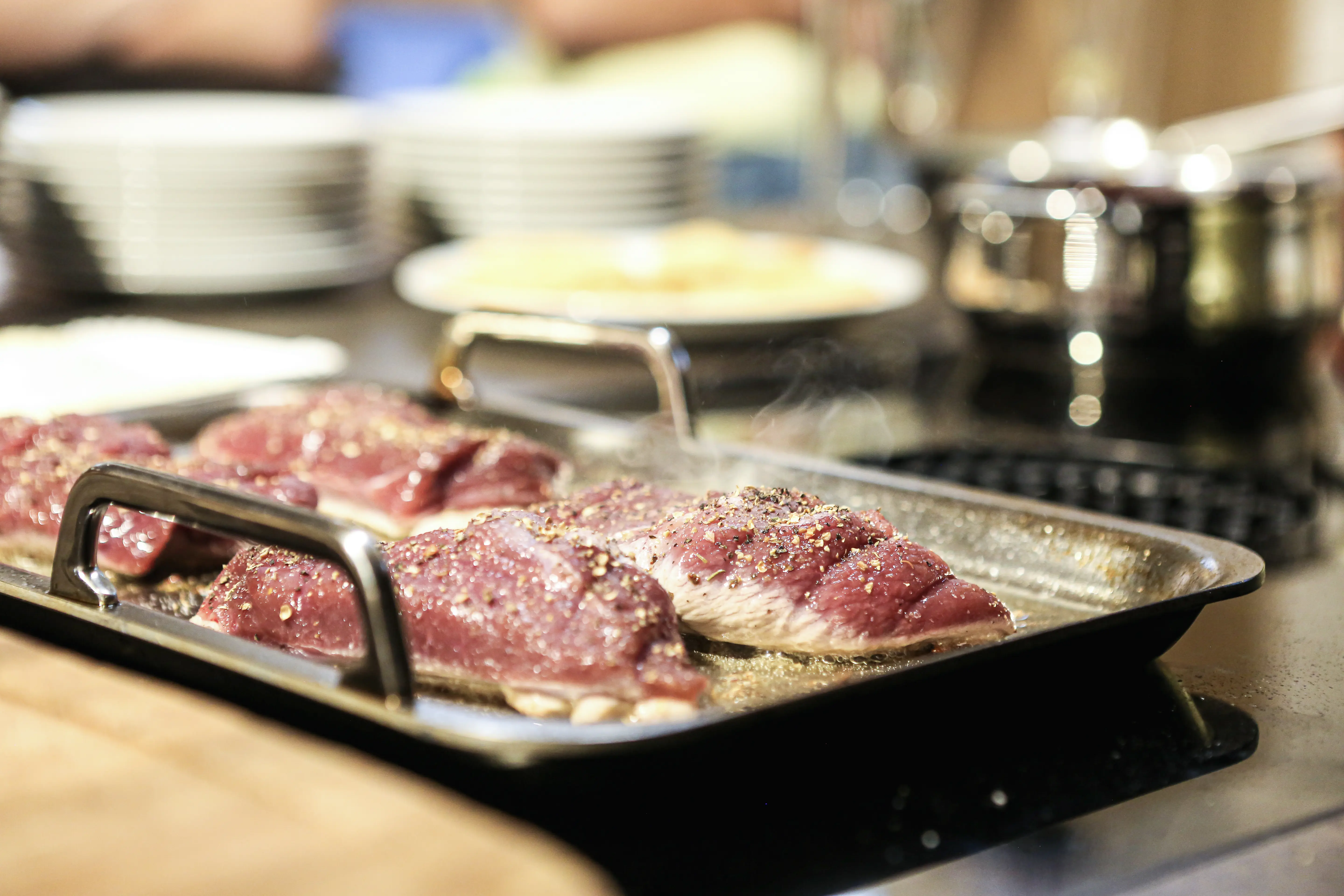 Schweinebauch am Grill